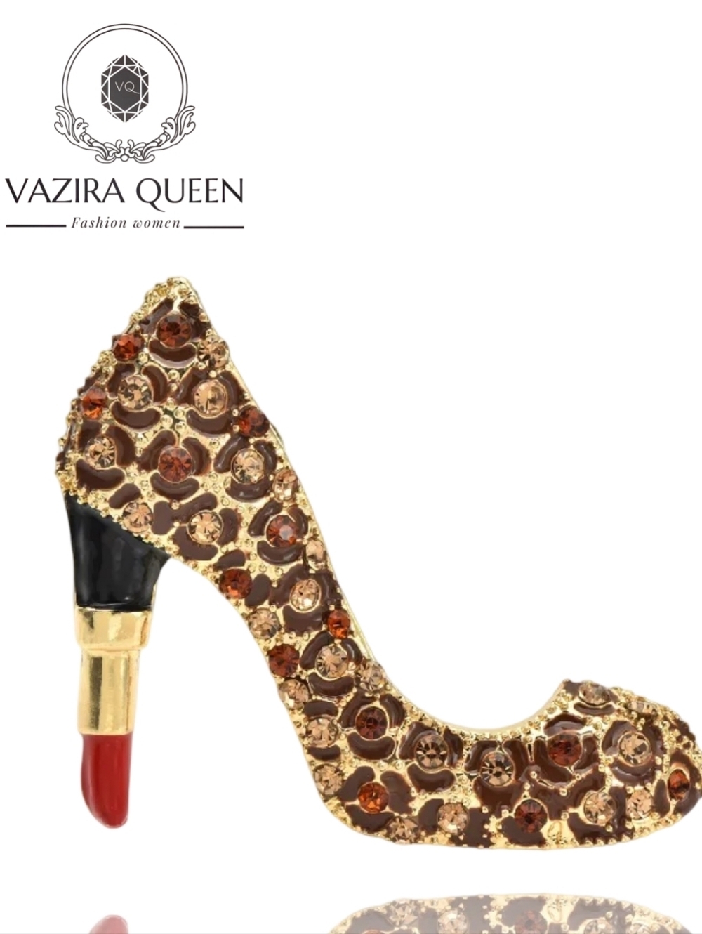 VQ High Heel Brooch